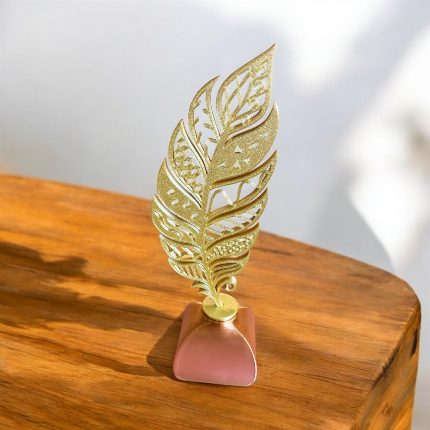 3D Jewelry Earring Hanger Feather