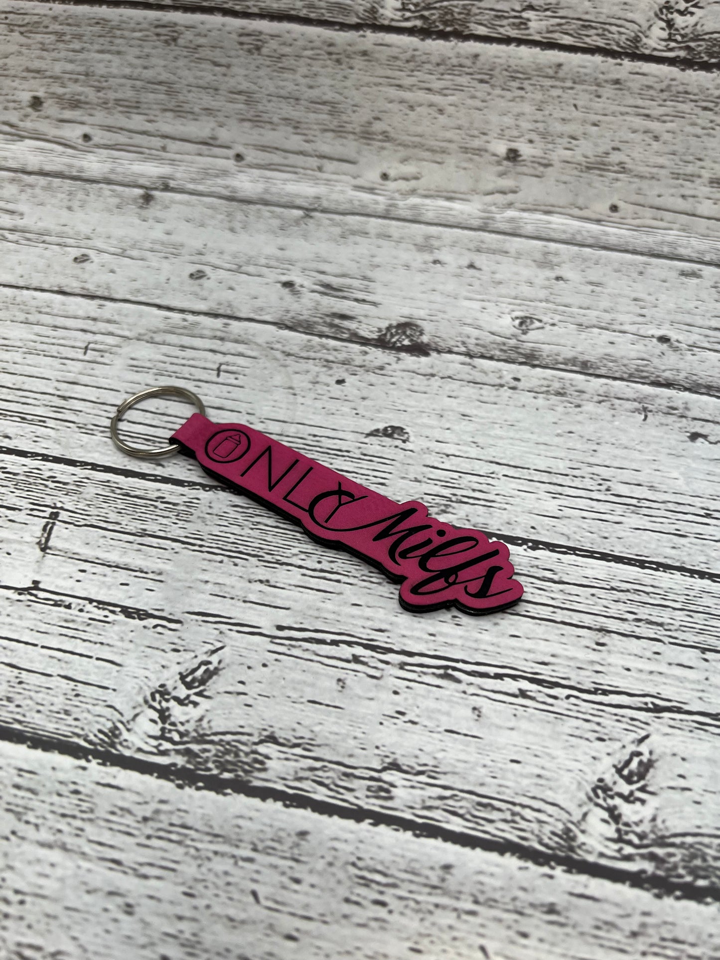 OnlyMilfs Keychain - Engraved