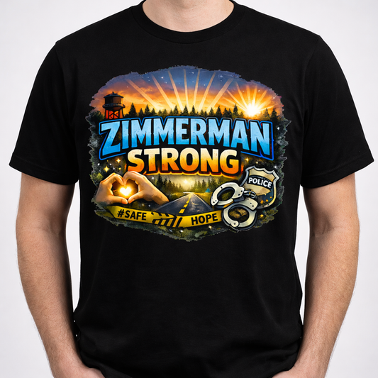 Zimmerman Strong T-Shirt & Decal