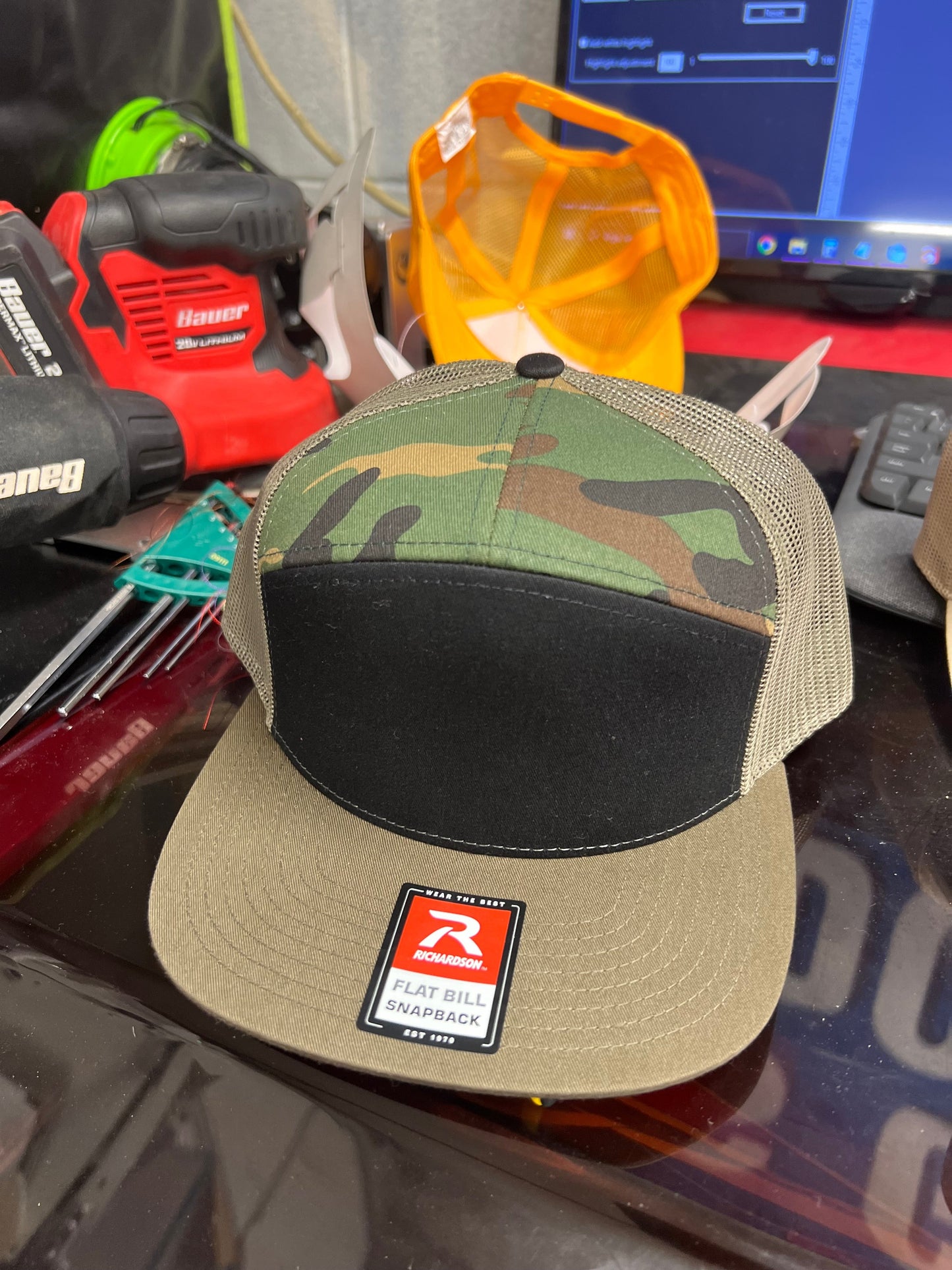 Overtime Hours BS Pay Embroidered Hat