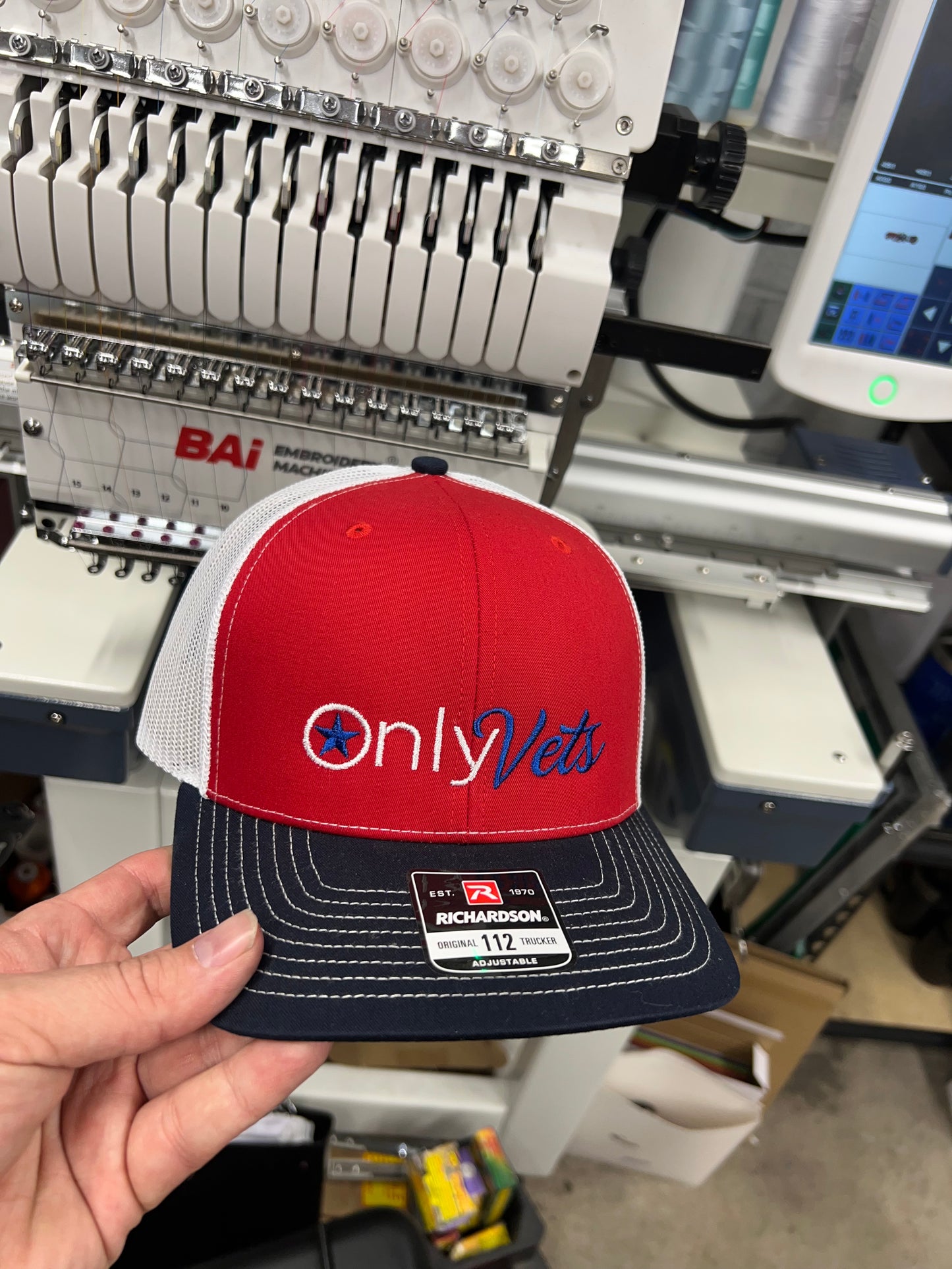 Only Vets Embroidered Hat