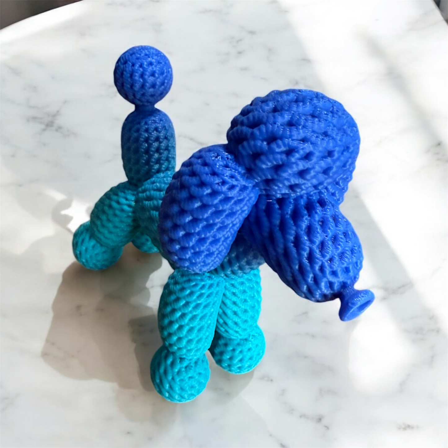 3D Crochet Balloon Poodle