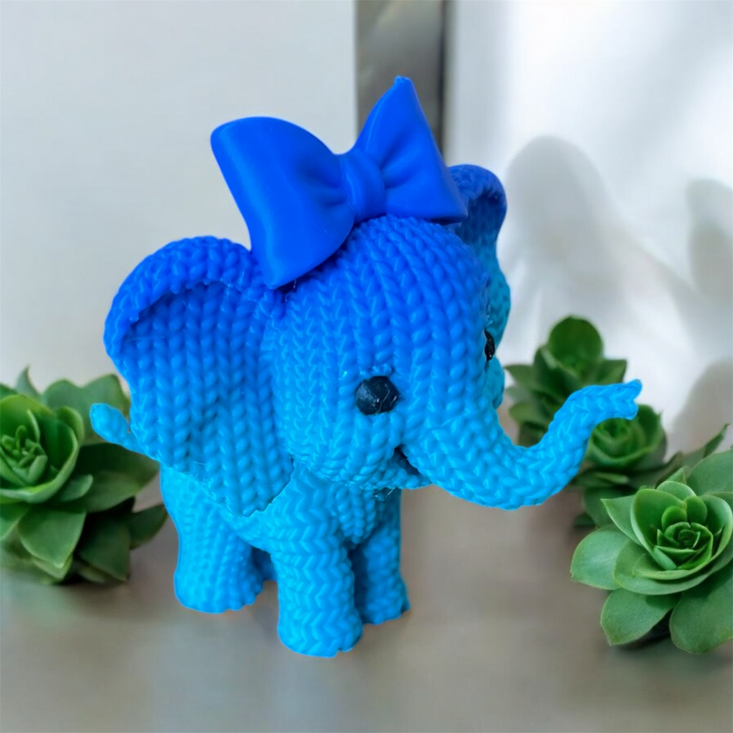 3D Knitted Elephant