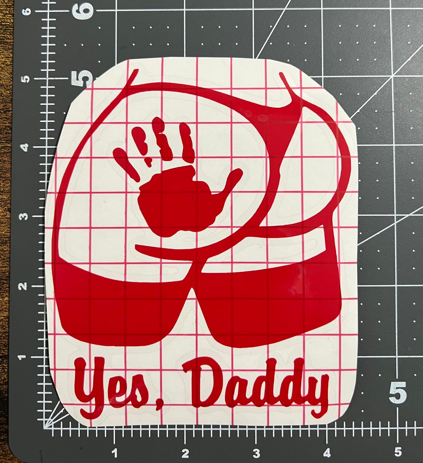 Yes Daddy Decal
