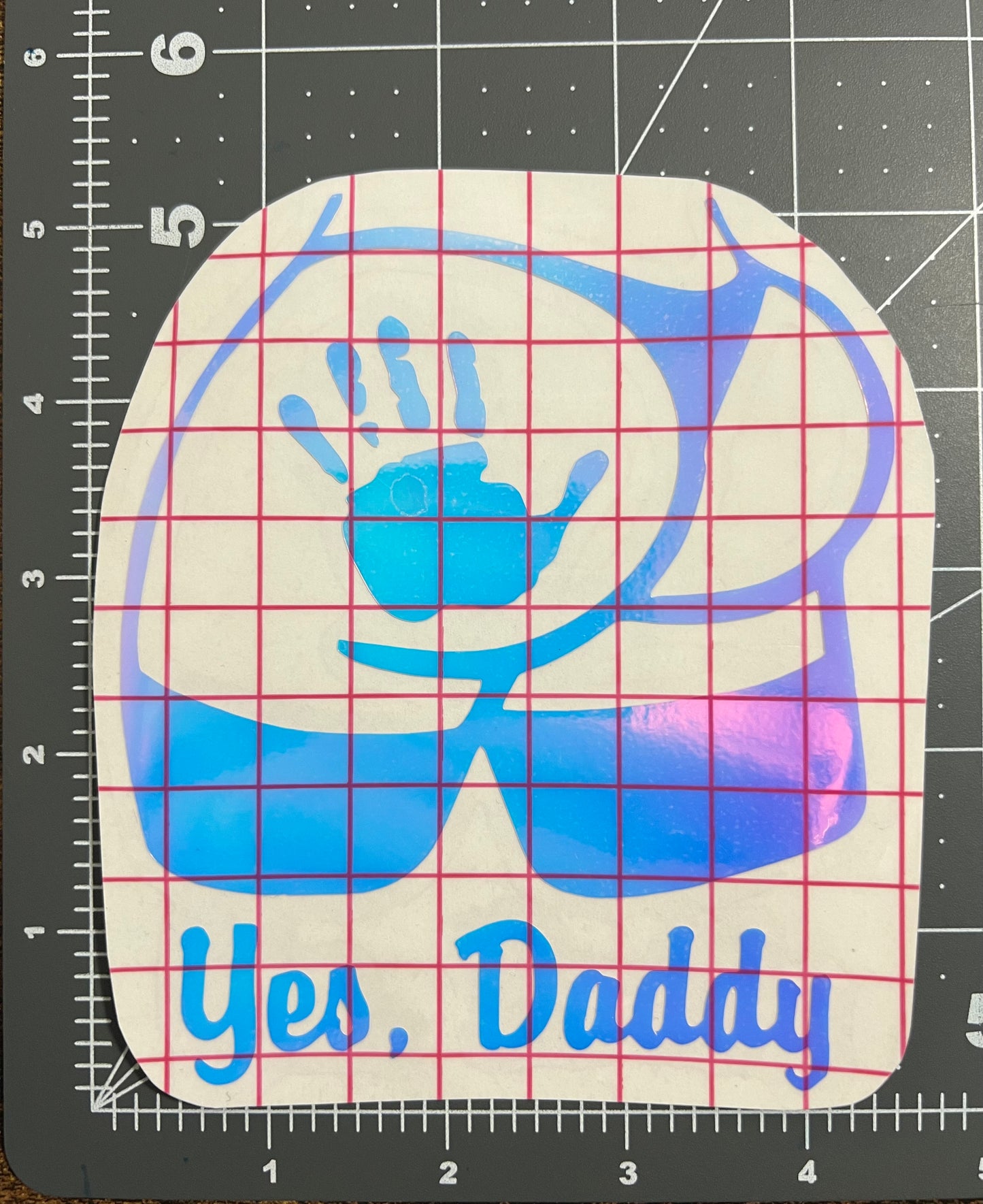 Yes Daddy Decal