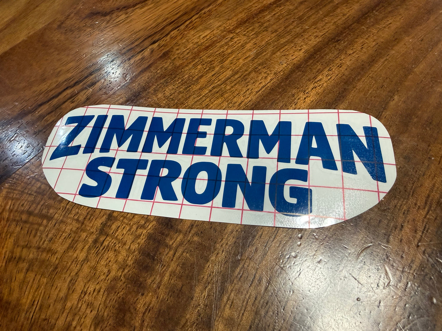 Zimmerman Strong Decal