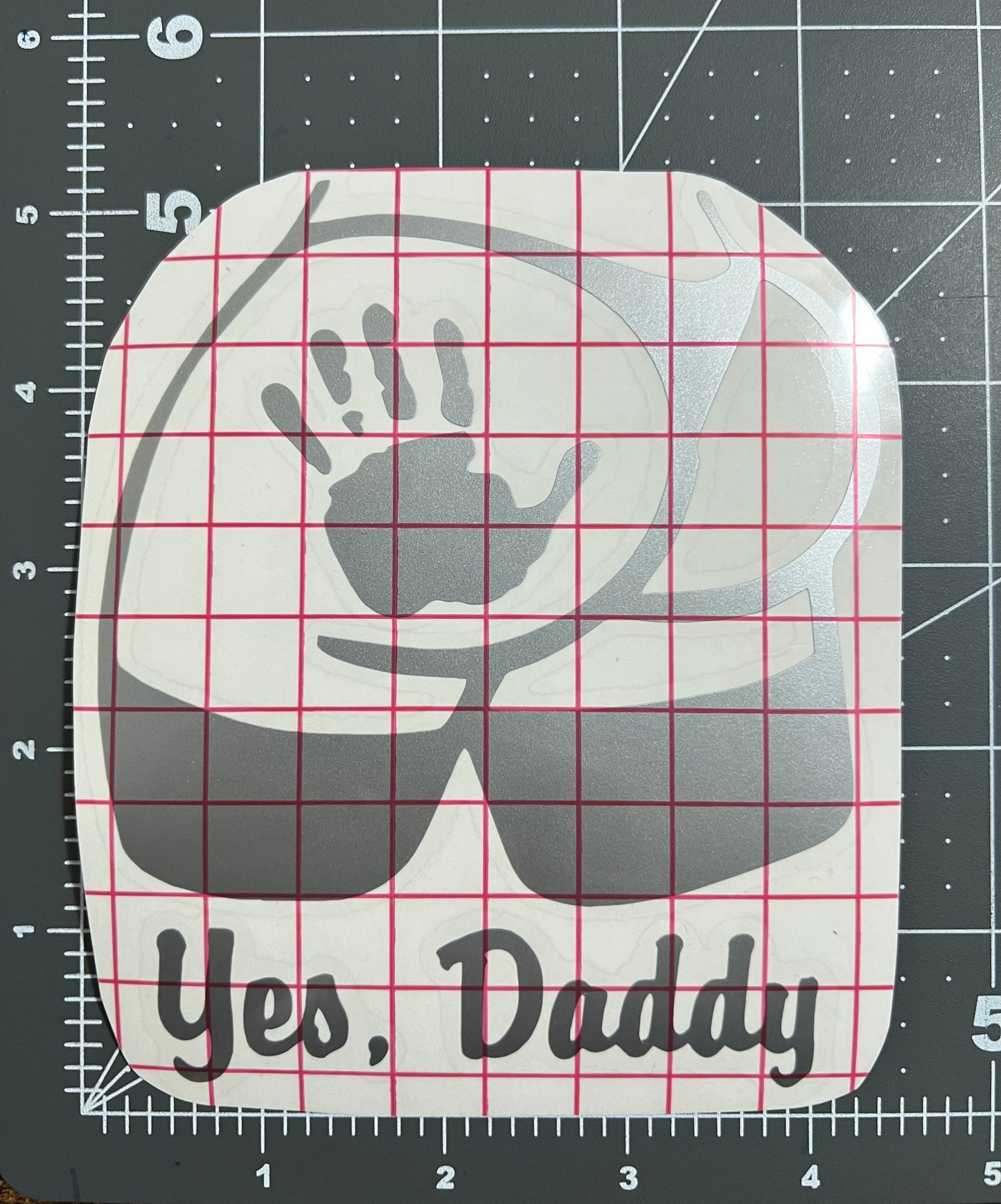 Yes Daddy Decal