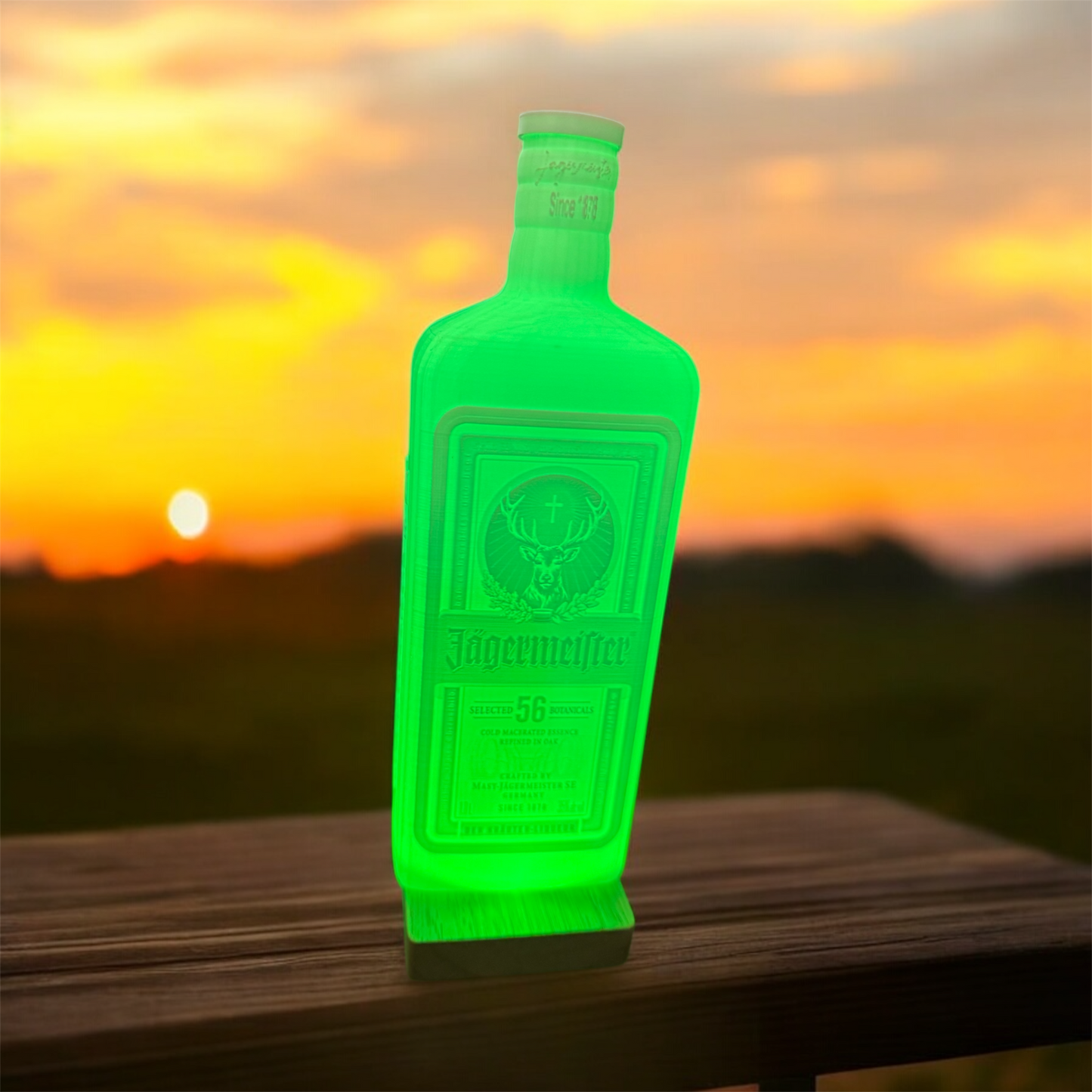 3D Jagermeister Night Light