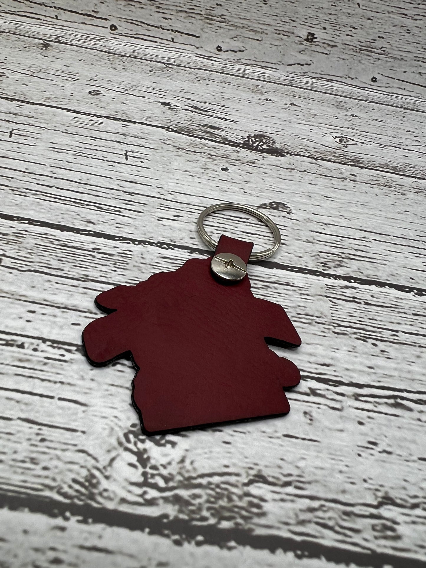 North Metro Trail Riders Keychain Leatherette - Engraved