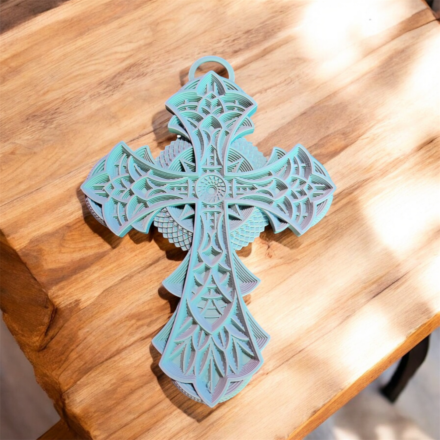 3D Mandala Cross