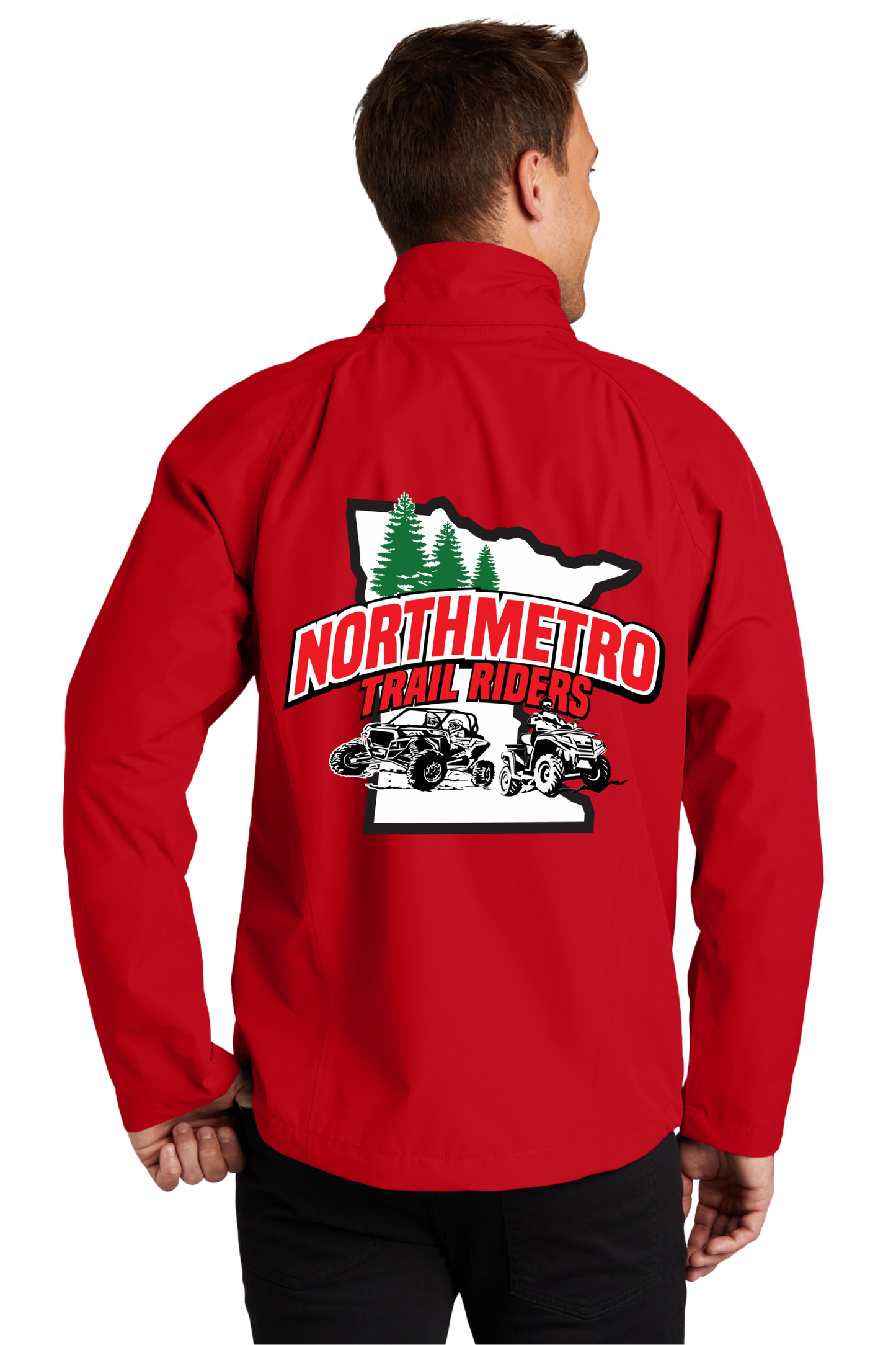 North Metro Trail Riders Mens Waterproof Jacket