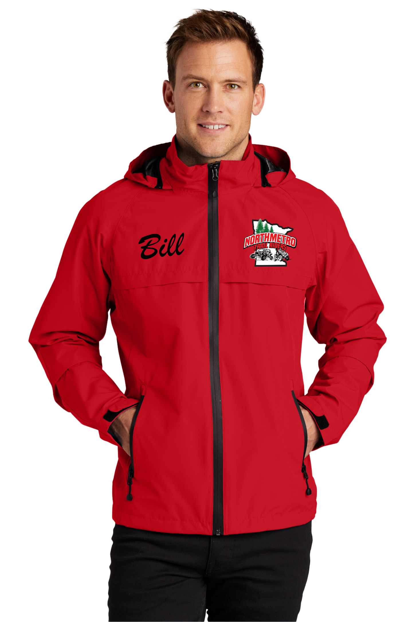 North Metro Trail Riders Mens Waterproof Jacket