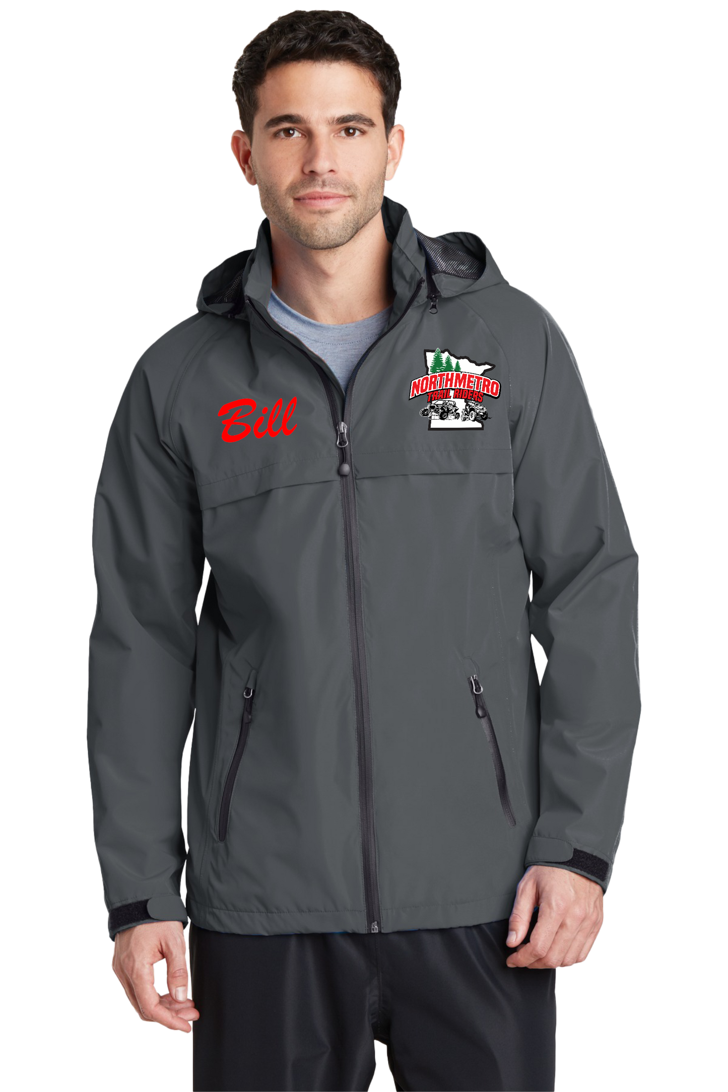 North Metro Trail Riders Mens Waterproof Jacket