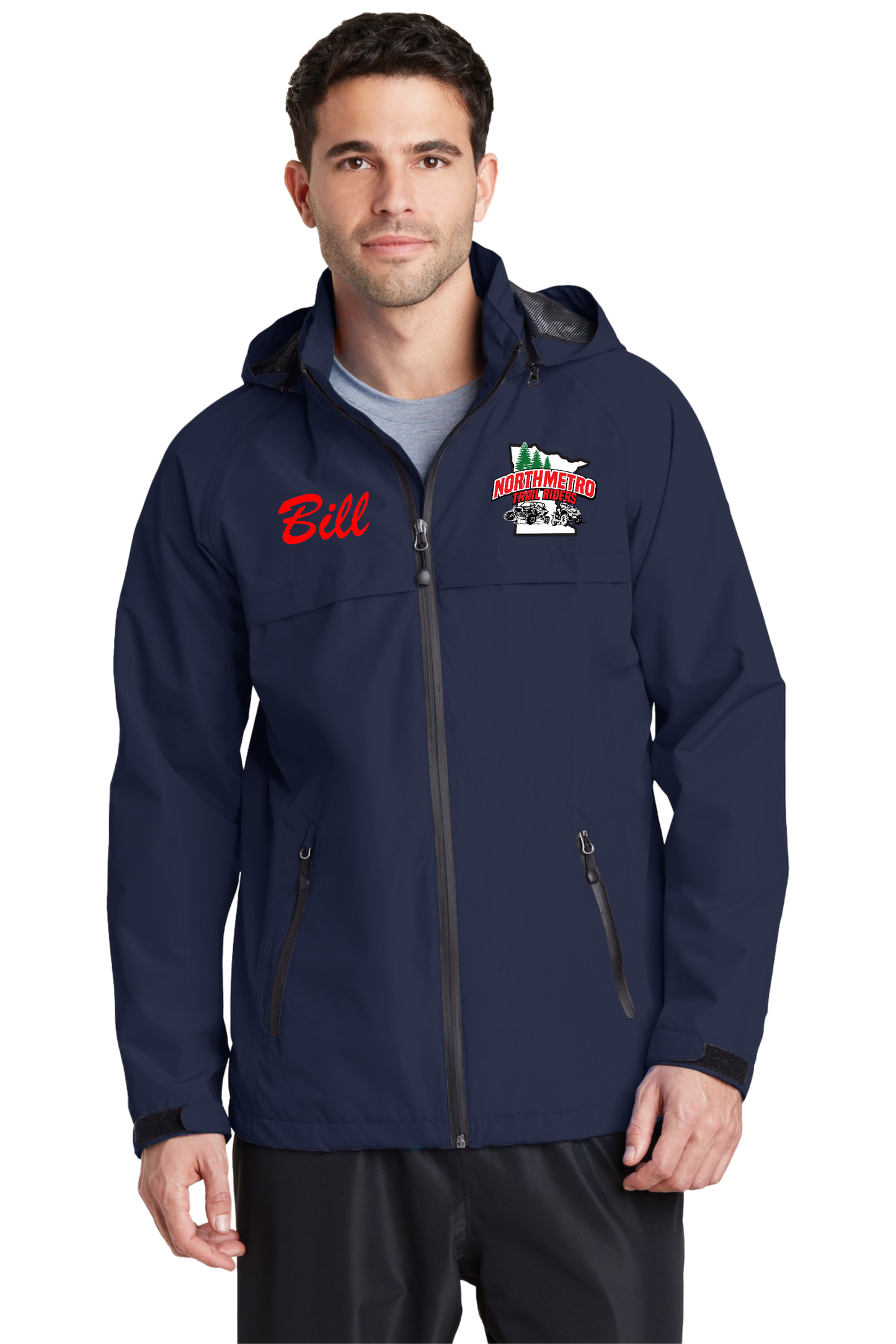 North Metro Trail Riders Mens Waterproof Jacket