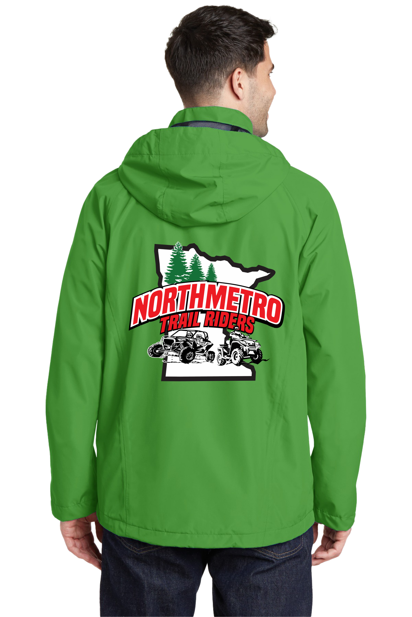 North Metro Trail Riders Mens Waterproof Jacket