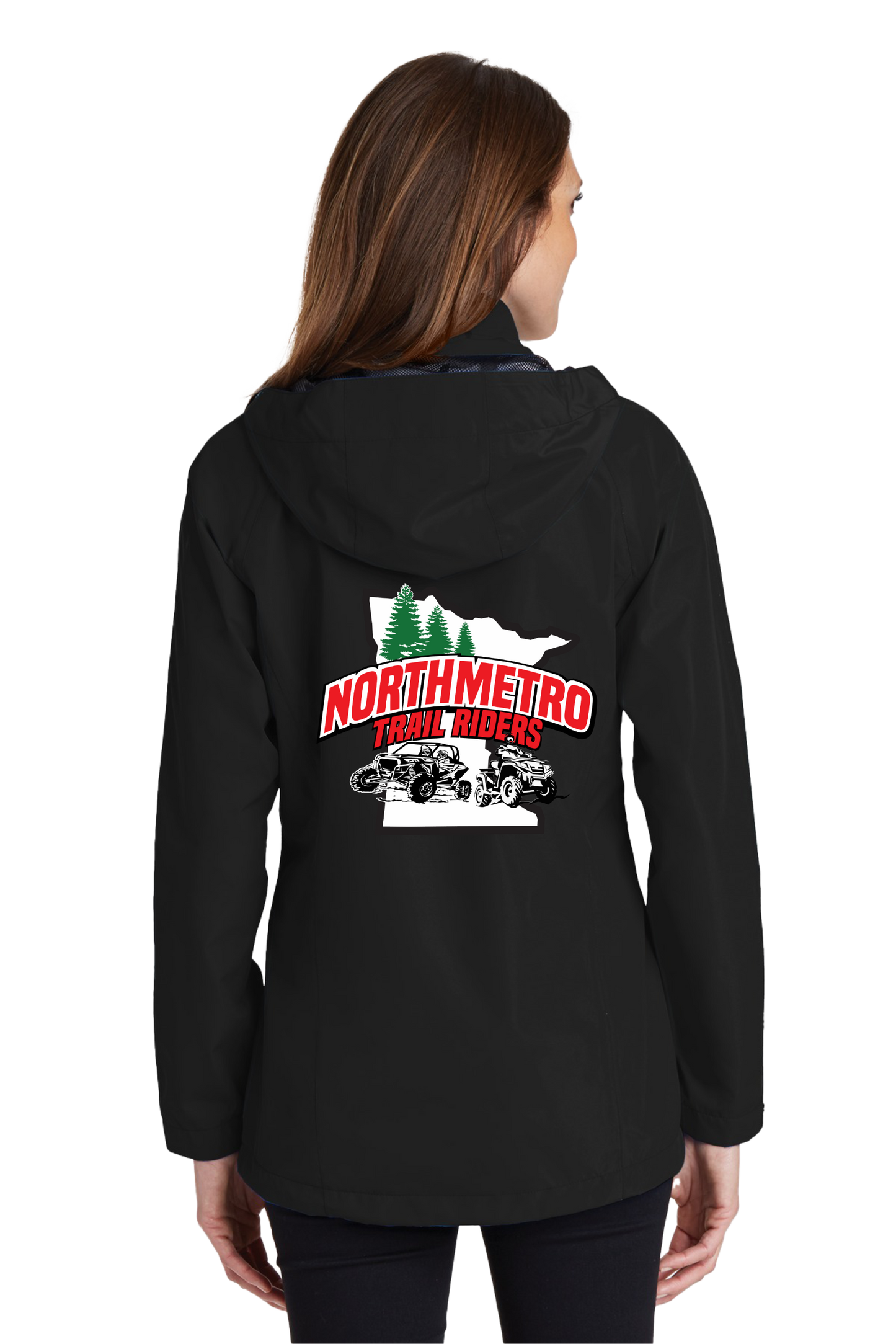 North Metro Trail Riders Womens Waterproof Jacket