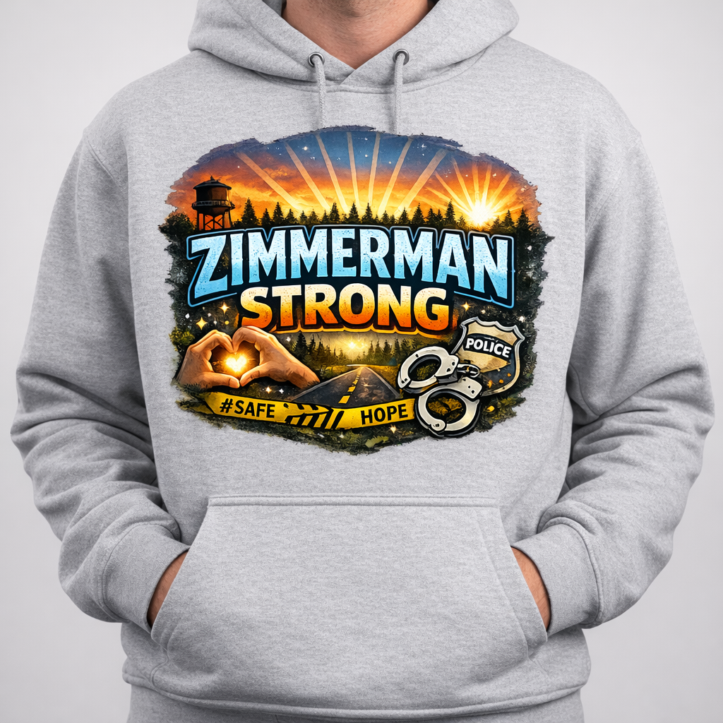 Zimmerman Strong Hoodie & Decal