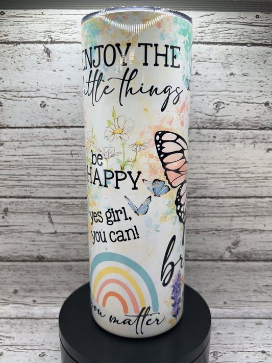 20oz Tumbler - Just Breath